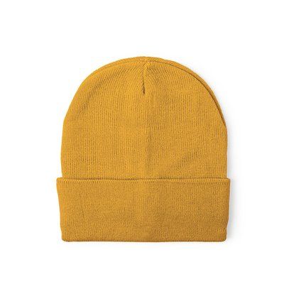 Gorro de punto elástico con dobladillo Ama