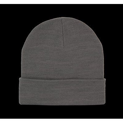 Gorro de punto fino Cement Grey