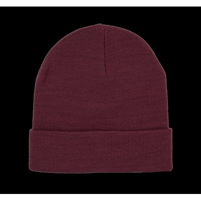 Gorro de punto fino Dark Cherry