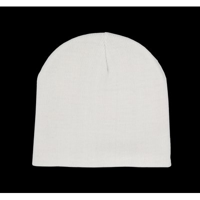 Gorro de punto fino reciclado Blanco