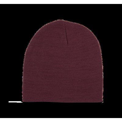 Gorro de punto fino reciclado Dark Cherry