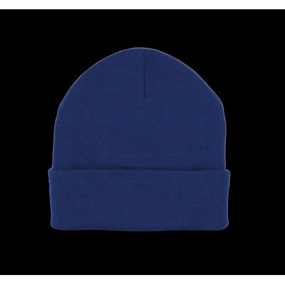 Gorro punto reciclado Azul