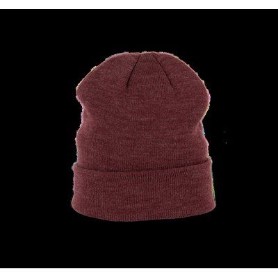 Gorro de punto unisex Wine Heather