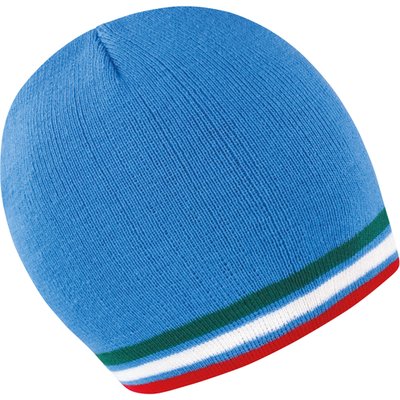 Gorro a rayas Blue / Green / White / Red