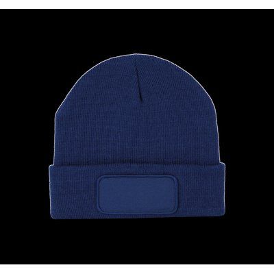 Gorro reciclado con parche Royal Blue