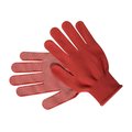 Guantes Nylon Elásticos Antideslizantes TU Rojo