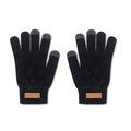 Guantes Smartphone RPET personalizables Negro