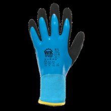 Guantes latex contra el frío Azul 10