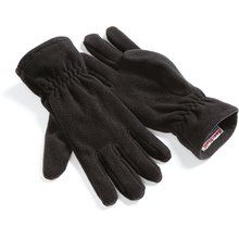 Guantes de poliéster antibolitas Black S