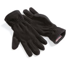 Guantes de poliéster antibolitas Negro M/L