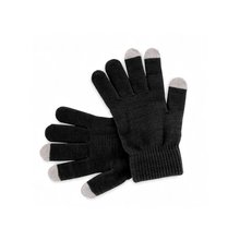 Guantes táctiles para móvil Negro