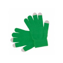 Guantes táctiles para móvil Verde