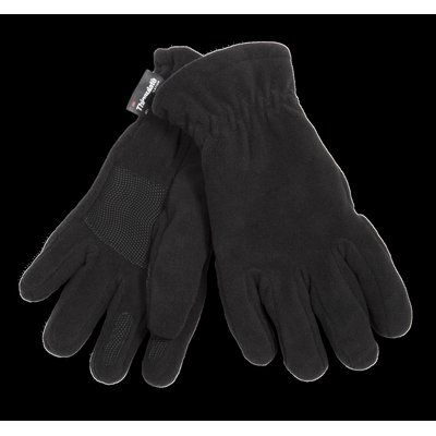 Guantes micropolar reciclado Black L/XL