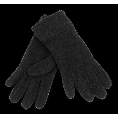 Guantes de polar para niños Black 6/9 ans