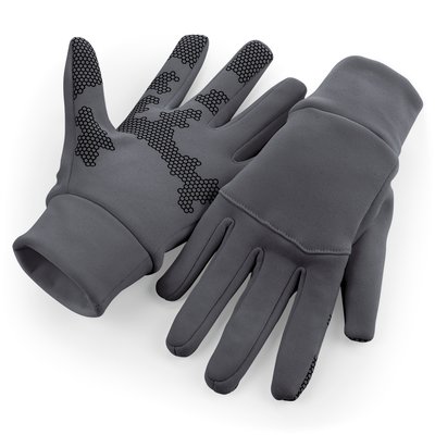 Guantes Softshell ligeros Gris S/M