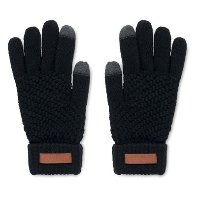 Guantes Táctiles Smartphone Negro