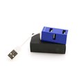 HUB 4 Puertos USB 2.0 Compacto