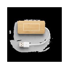 Hub Bamboo 2 USB-A y 1 USB-C | Superior | 45 x 20