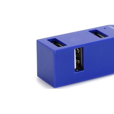 HUB 4 Puertos USB 2.0 Compacto