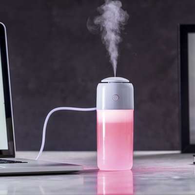 Humidificador personalizado con iluminación multicolor