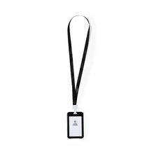 Identificador Lanyard de Poliéster Neg