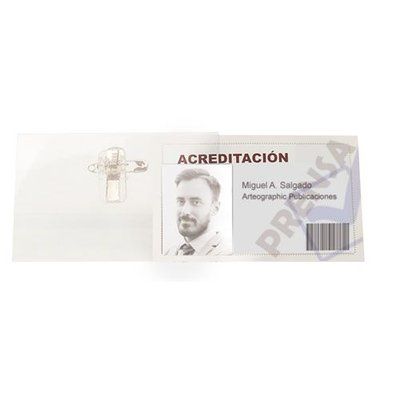 Identificador con Pinza Rígido