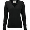 Jersey cuello de pico para chica Black S