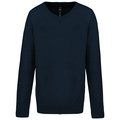 Jersey cuello de pico niños Navy 6/8 ans