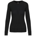 Jersey cuello redondo mujer Black M