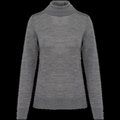 Jersey lana merina para chica Grey Heather XL