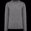 Jersey lana merina hombre Grey Heather 3XL