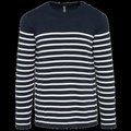 Jersey Marinero 100% Algodón Striped Navy / Off White XL