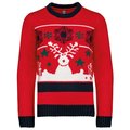 Jersey de Navidad infantil Rojo 6/8 ans