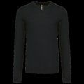 Jersey Punto cuello de pico hombre Black XXL