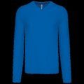 Jersey Punto cuello de pico hombre Light Royal Blue XL