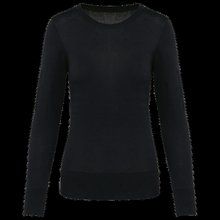 Jersey de algodón de mujer Black XS