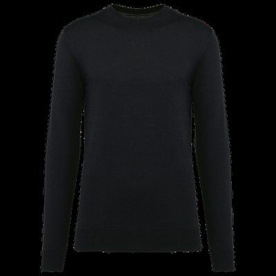 Jersey de algodón para hombre Black S