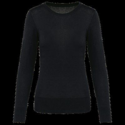 Jersey de algodón de mujer Black XS