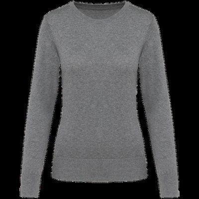 Jersey de algodón de mujer Grey Heather S