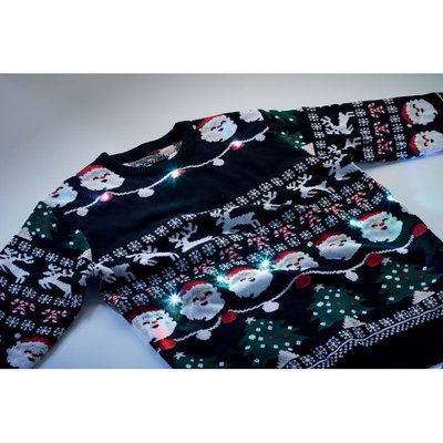 Jersey Navideño con luces LED