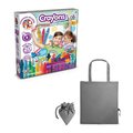 Juego educativo crayones con bolsa de regalo Gris