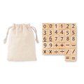 Juego Educativo de Madera 32 Piezas Beig