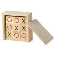 Juego 3 en raya de madera Juego de mesa 3 en raya