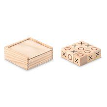 Juego tres en raya de madera Madera