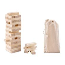 Juego torre con bloques de madera Madera