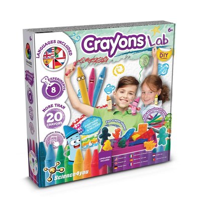 Juego educativo crayon factory con bolsa de regalo