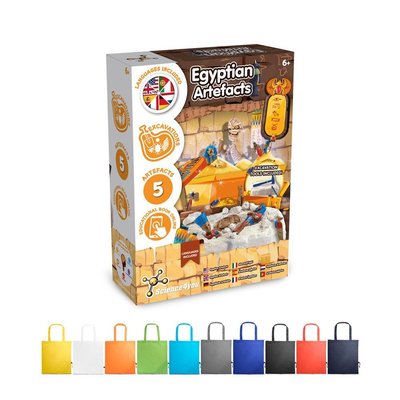 Juego educativo Excavaciones Antiguo Egipto con bolsa