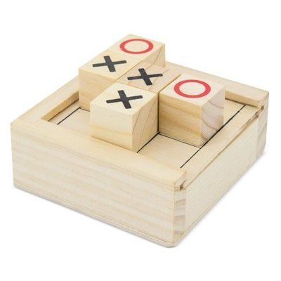 Juego de Mesa 3 en Raya de Madera