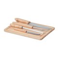 Kit Barbacoa Inox con Tabla Madera