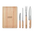 Kit Barbacoa Inox con Tabla Madera